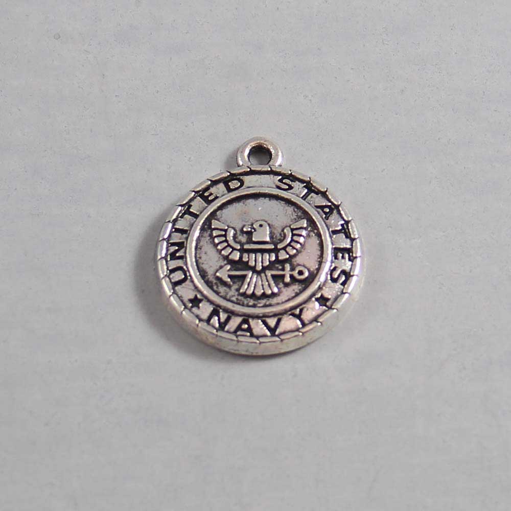 US Navy Wedding Garter / Military - Charm-172 / Wedding Garters / Bridal Garter / Prom Garter / Linda Joyce Couture