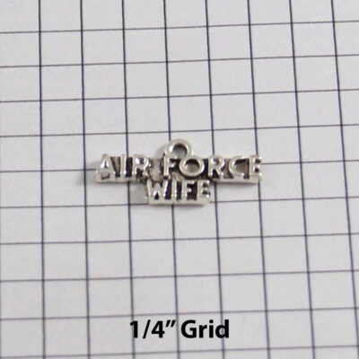 US Air Force Wedding Garter / Military - Charm-173 / Wedding Garters / Bridal Garter / Prom Garter / Linda Joyce Couture