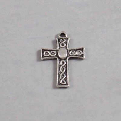 Spiritual and Religious Wedding Garter / Christian / Crucifix / Christianity / Cross / Jesus - Charm-178 / Wedding Garters / Bridal Garter / Prom Garter / Linda Joyce Couture