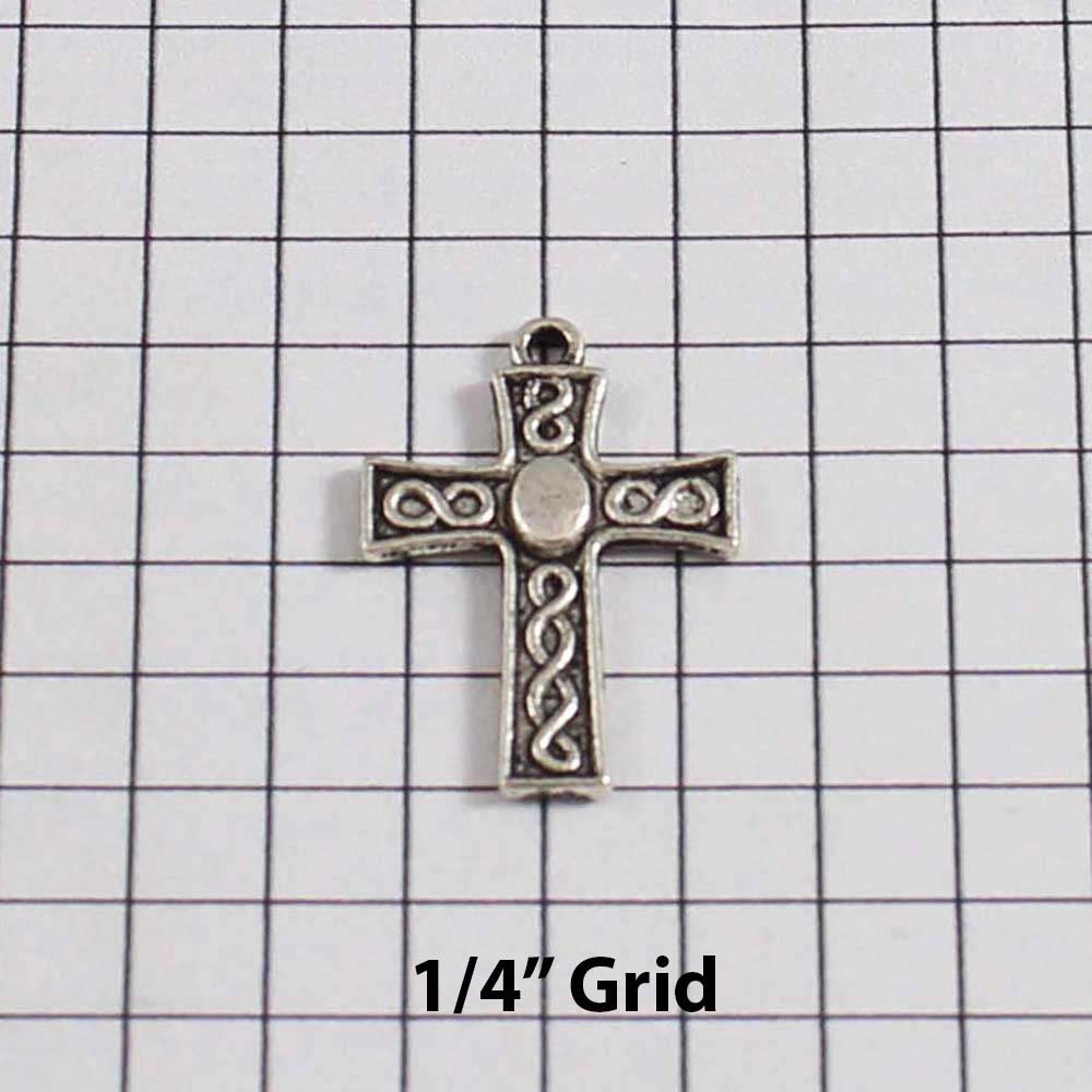 Spiritual and Religious Wedding Garter / Christian / Crucifix / Christianity / Cross / Jesus - Charm-178 / Wedding Garters / Bridal Garter / Prom Garter / Linda Joyce Couture