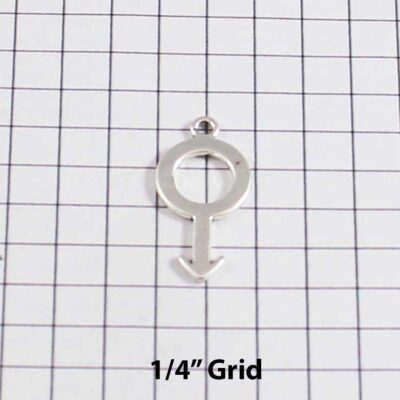 Gender Wedding Garter / Male / Gay / Pride / LGBTQ - Charm-180 / Wedding Garters / Bridal Garter / Prom Garter / Linda Joyce Couture