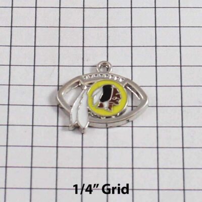 Washington Redskins Wedding Garter RETIRED / Vintage / NFL / Football - Charm-193 / Wedding Garters / Bridal Garter / Prom Garter / Linda Joyce Couture