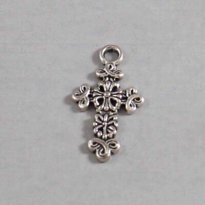 Spiritual and Religious Wedding Garter / Christian / Crucifix / Christianity / Cross / Jesus - Charm-198 / Wedding Garters / Bridal Garter / Prom Garter / Linda Joyce Couture