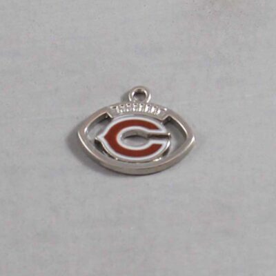 Chicago Bears Wedding Garter / NFL / Football - Charm-206 / Wedding Garters / Bridal Garter / Prom Garter / Linda Joyce Couture