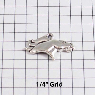 Denver Broncos Wedding Garter / NFL / Football - Charm-217 / Wedding Garters / Bridal Garter / Prom Garter / Linda Joyce Couture