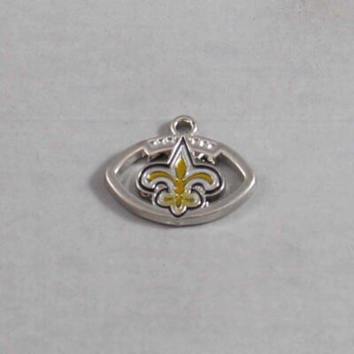 New Orleans Saints Wedding Garter / NFL / Football - Charm-221 / Wedding Garters / Bridal Garter / Prom Garter / Linda Joyce Couture