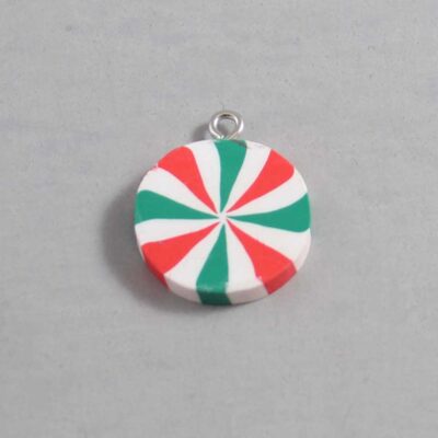 Christmas Wedding Garter / Candy Cane / Christmas Candy / Holiday - Charm-224 / Wedding Garters / Bridal Garter / Prom Garter / Linda Joyce Couture