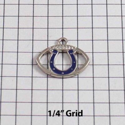 Indianalopis Colts Wedding Garter / NFL / Football - Charm-234 / Wedding Garters / Bridal Garter / Prom Garter / Linda Joyce Couture