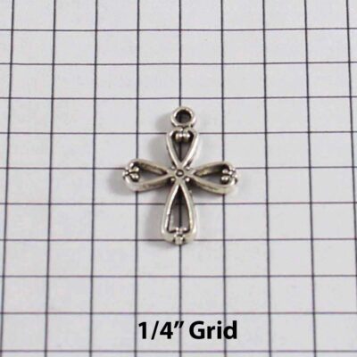 Spiritual and Religious Wedding Garter / Christian / Crucifix / Christianity / Cross / Jesus - Charm-235 / Wedding Garters / Bridal Garter / Prom Garter / Linda Joyce Couture