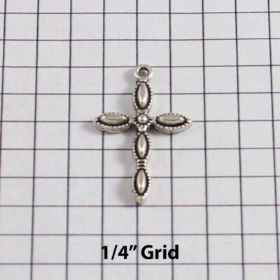 Spiritual and Religious Wedding Garter / Christian / Crucifix / Christianity / Cross / Jesus - Charm-236 / Wedding Garters / Bridal Garter / Prom Garter / Linda Joyce Couture