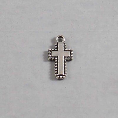 Spiritual and Religious Wedding Garter / Christian / Crucifix / Christianity / Cross / Jesus - Charm-237 / Wedding Garters / Bridal Garter / Prom Garter / Linda Joyce Couture