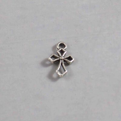 Spiritual and Religious Wedding Garter / Christian / Crucifix / Christianity / Cross / Jesus - Charm-239 / Wedding Garters / Bridal Garter / Prom Garter / Linda Joyce Couture