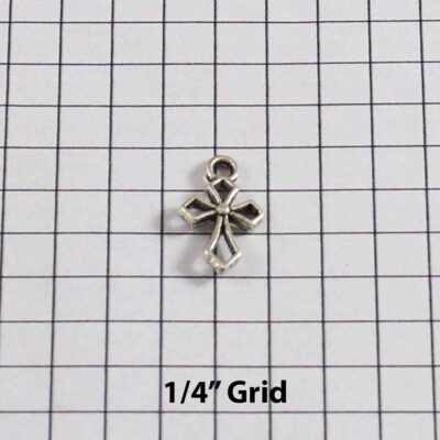 Spiritual and Religious Wedding Garter / Christian / Crucifix / Christianity / Cross / Jesus - Charm-239 / Wedding Garters / Bridal Garter / Prom Garter / Linda Joyce Couture