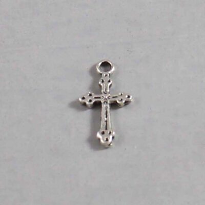 Spiritual and Religious Wedding Garter / Christian / Crucifix / Christianity / Cross / Jesus - Charm-240 / Wedding Garters / Bridal Garter / Prom Garter / Linda Joyce Couture