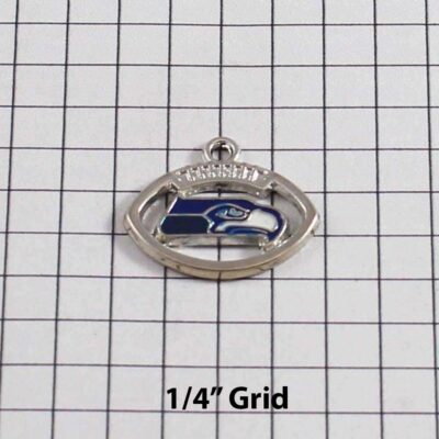 Seattle Seahawks Wedding Garter NFL - Charm-249 / Wedding Garters / Bridal Garter / Prom Garter / Linda Joyce Couture