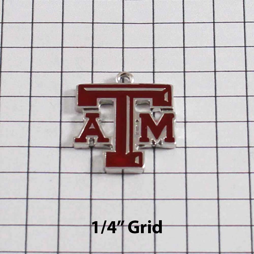 Texas A&M Wedding Garter / University / Team / Collegiate / College / NCAA - Charm-254 / Wedding Garters / Bridal Garter / Prom Garter / Linda Joyce Couture