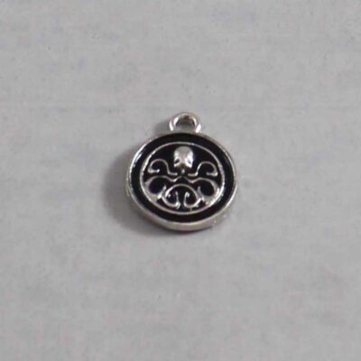 Hydra Wedding Garter / Marvel Comics / Superhero - Charm-266 / Wedding Garters / Bridal Garter / Prom Garter / Linda Joyce Couture