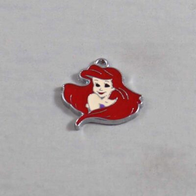 The Little Mermaid Wedding Garter / Princess Ariel / Disney / Fairy Tale - Charm-279 / Wedding Garters / Bridal Garter / Prom Garter / Linda Joyce Couture