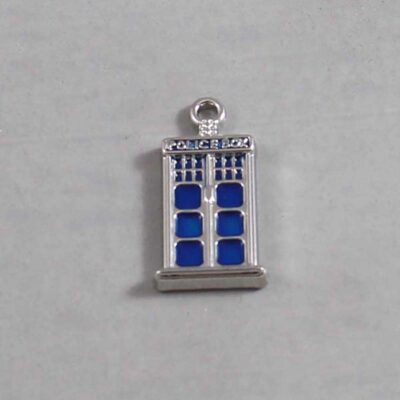 Dr Who Wedding Garter / British Science Fiction / Superhero - Charm-281 / Wedding Garters / Bridal Garter / Prom Garter / Linda Joyce Couture