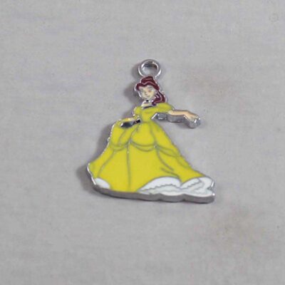 Beauty and the Beast Wedding Garter / Belle / Fairy Tale - Charm-289 / Wedding Garters / Bridal Garter / Prom Garter / Linda Joyce Couture