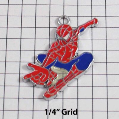 Spiderman Wedding Garter /  Marvel Comics / Superhero - Charm-290 / Wedding Garters / Bridal Garter / Prom Garter / Linda Joyce Couture