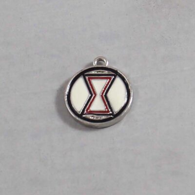 Black Widow Wedding Garter / Marvel Comics / Superhero - Charm-309 / Wedding Garters / Bridal Garter / Prom Garter / Linda Joyce Couture