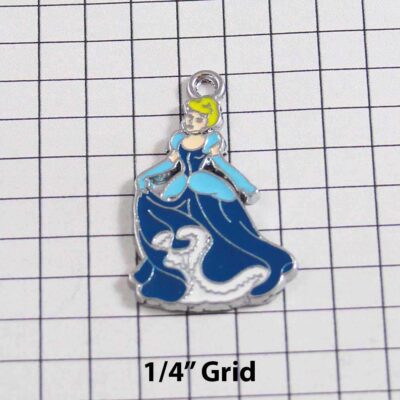 Cinderella Wedding Garter / Fairy Tale - Charm-315 / Wedding Garters / Bridal Garter / Prom Garter / Linda Joyce Couture