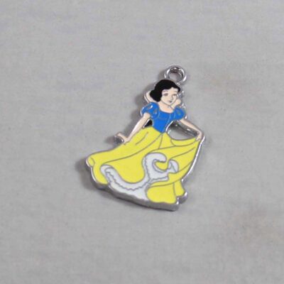 Snow White Wedding Garter / Disney / Princess / Fairy Tale - Charm-325 / Wedding Garters / Bridal Garter / Prom Garter / Linda Joyce Couture