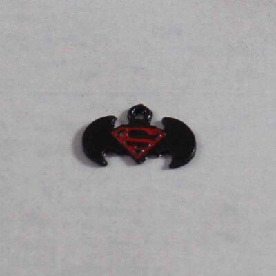 Batman vs Superman Wedding Garter / DC Comics / Superhero - Charm-343 / Wedding Garters / Bridal Garter / Prom Garter / Linda Joyce Couture