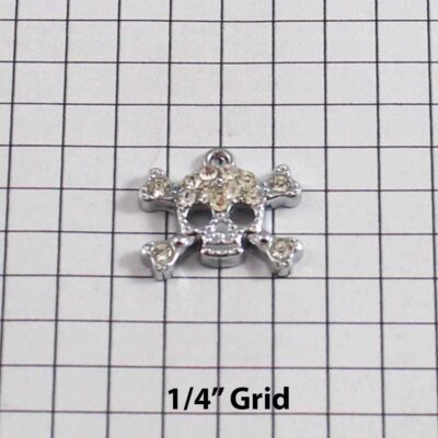 Skull Wedding Garter / Halloween / Pirate- Charm-352 / Wedding Garters / Bridal Garter / Prom Garter / Linda Joyce Couture