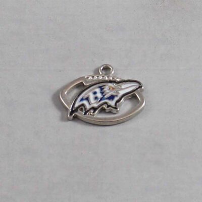 Baltimore Ravens Wedding Garter / NFL / Football - Charm-361 / Wedding Garters / Bridal Garter / Prom Garter / Linda Joyce Couture