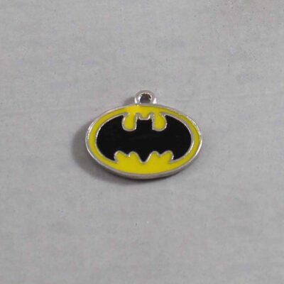 Batman Wedding Garter / DC Comics / Superhero - Charm-363 / Wedding Garters / Bridal Garter / Prom Garter / Linda Joyce Couture