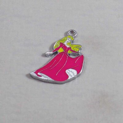 Sleeping Beauty Wedding Garter / Superhero - Charm-375 / Wedding Garters / Bridal Garter / Prom Garter / Linda Joyce Couture