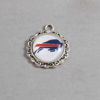 Buffalo Bills Wedding Garter / NFL / Football - Charm-377 / Wedding Garters / Bridal Garter / Prom Garter / Linda Joyce Couture