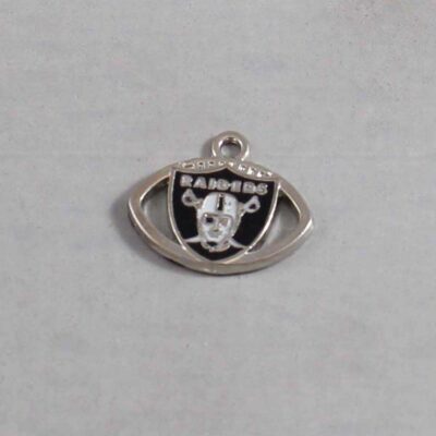 Las Vegas Raiders Wedding Garter / NFL / Football - Charm-404 / Wedding Garters / Bridal Garter / Prom Garter / Linda Joyce Couture