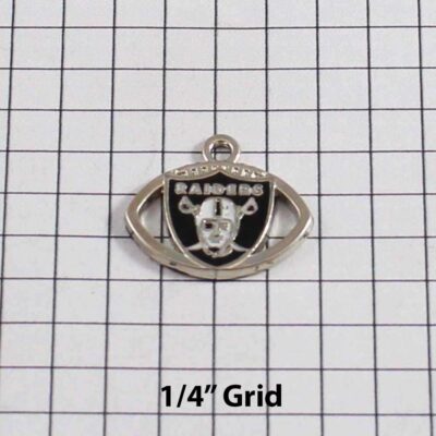 Las Vegas Wedding Garter / NFL / Football - Charm-404 / Wedding Garters / Bridal Garter / Prom Garter / Linda Joyce Couture