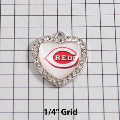 Cincinnati Reds Wedding Garter / MLB / Baseball - Charm-426 / Wedding Garters / Bridal Garter / Prom Garter / Linda Joyce Couture