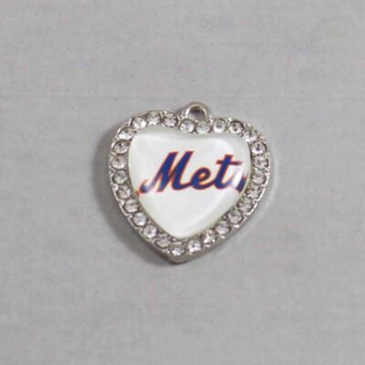 New York Mets Wedding Garter / MLB / Baseball - Charm-488 / Wedding Garters / Bridal Garter / Prom Garter / Linda Joyce Couture