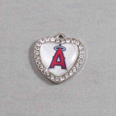 Anaheim Angels Wedding Garter / MLB / Baseball - Charm-492 / Wedding Garters / Bridal Garter / Prom Garter / Linda Joyce Couture