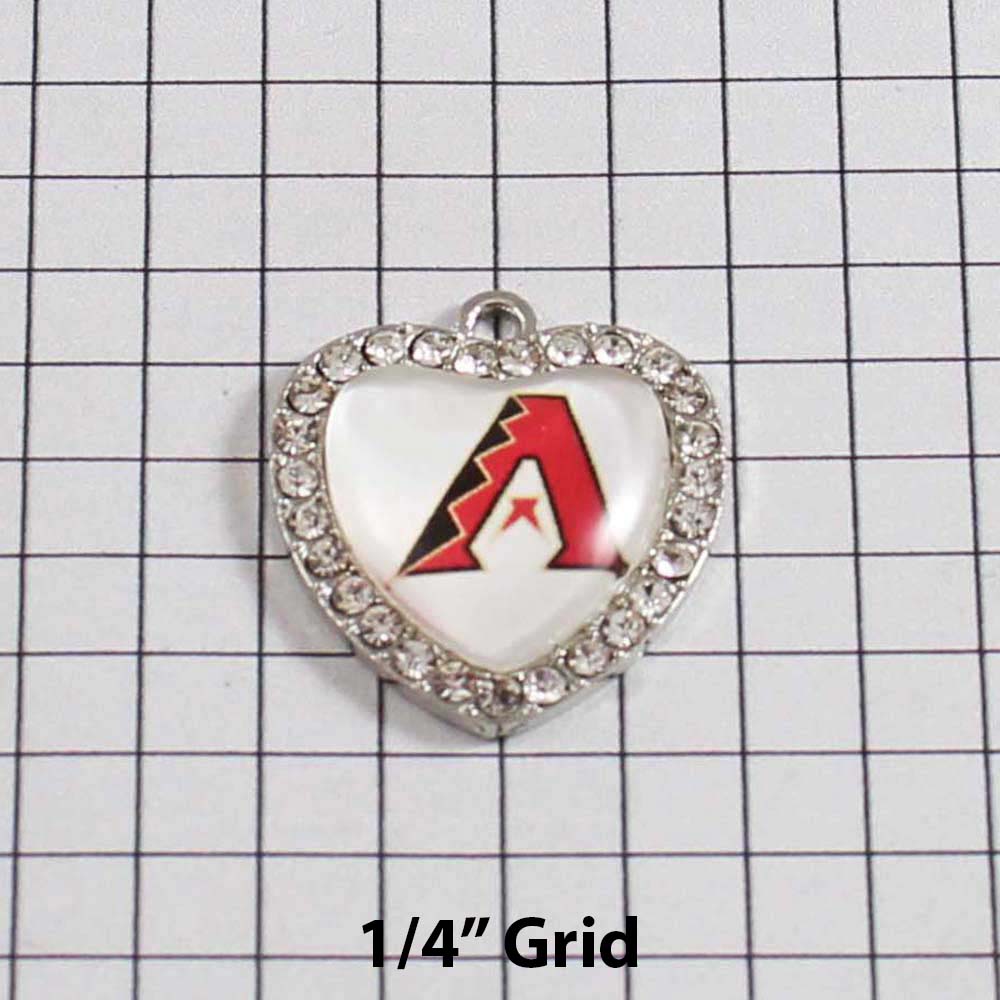 Arizona Diamondbacks Wedding Garter / MLB / Baseball - Charm-494 / Wedding Garters / Bridal Garter / Prom Garter / Linda Joyce Couture