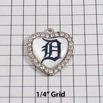 Detroit Tigers Wedding Garter / MLB / Baseball - Charm-495 / Wedding Garters / Bridal Garter / Prom Garter / Linda Joyce Couture