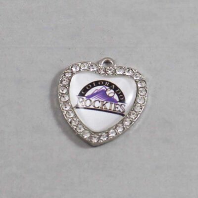 Colorado Rockies Wedding Garter / MLB / Baseball - Charm-497 / Wedding Garters / Bridal Garter / Prom Garter / Linda Joyce Couture