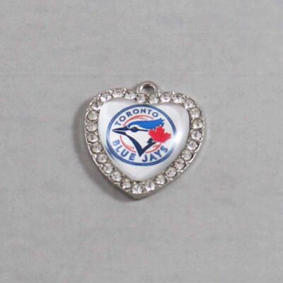 Toronto Blue Jays Wedding Garter / MLB / Baseball - Charm-498 / Wedding Garters / Bridal Garter / Prom Garter / Linda Joyce Couture