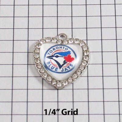 Toronto Blue Jays Wedding Garter / MLB / Baseball - Charm-498 / Wedding Garters / Bridal Garter / Prom Garter / Linda Joyce Couture