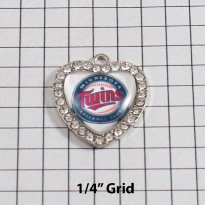 Minnesota Twins Wedding Garter / MLB / Baseball - Charm-501 / Wedding Garters / Bridal Garter / Prom Garter / Linda Joyce Couture