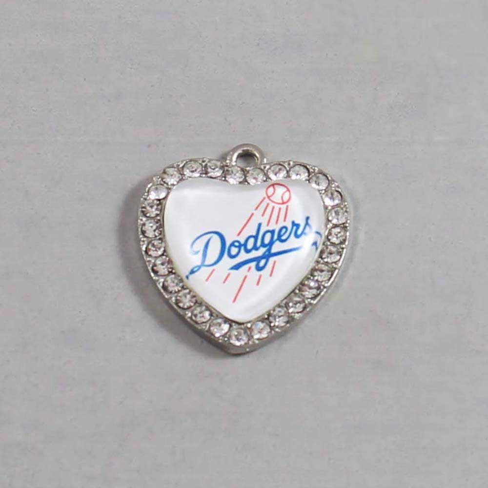 Los Angeles Dodgers Wedding Garter / MLB / Baseball - Charm-504 / Wedding Garters / Bridal Garter / Prom Garter / Linda Joyce Couture