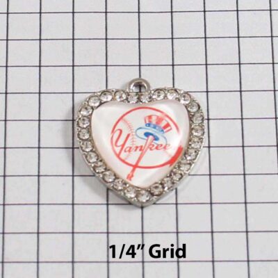 New York Yankees Wedding Garter / MLB / Baseball - Charm-507 / Wedding Garters / Bridal Garter / Prom Garter / Linda Joyce Couture