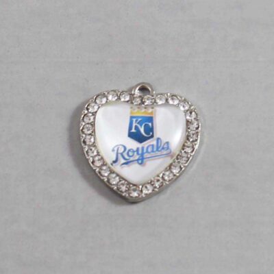 Kansas City Royals Wedding Garter / MLB / Baseball - Charm-508 / Wedding Garters / Bridal Garter / Prom Garter / Linda Joyce Couture