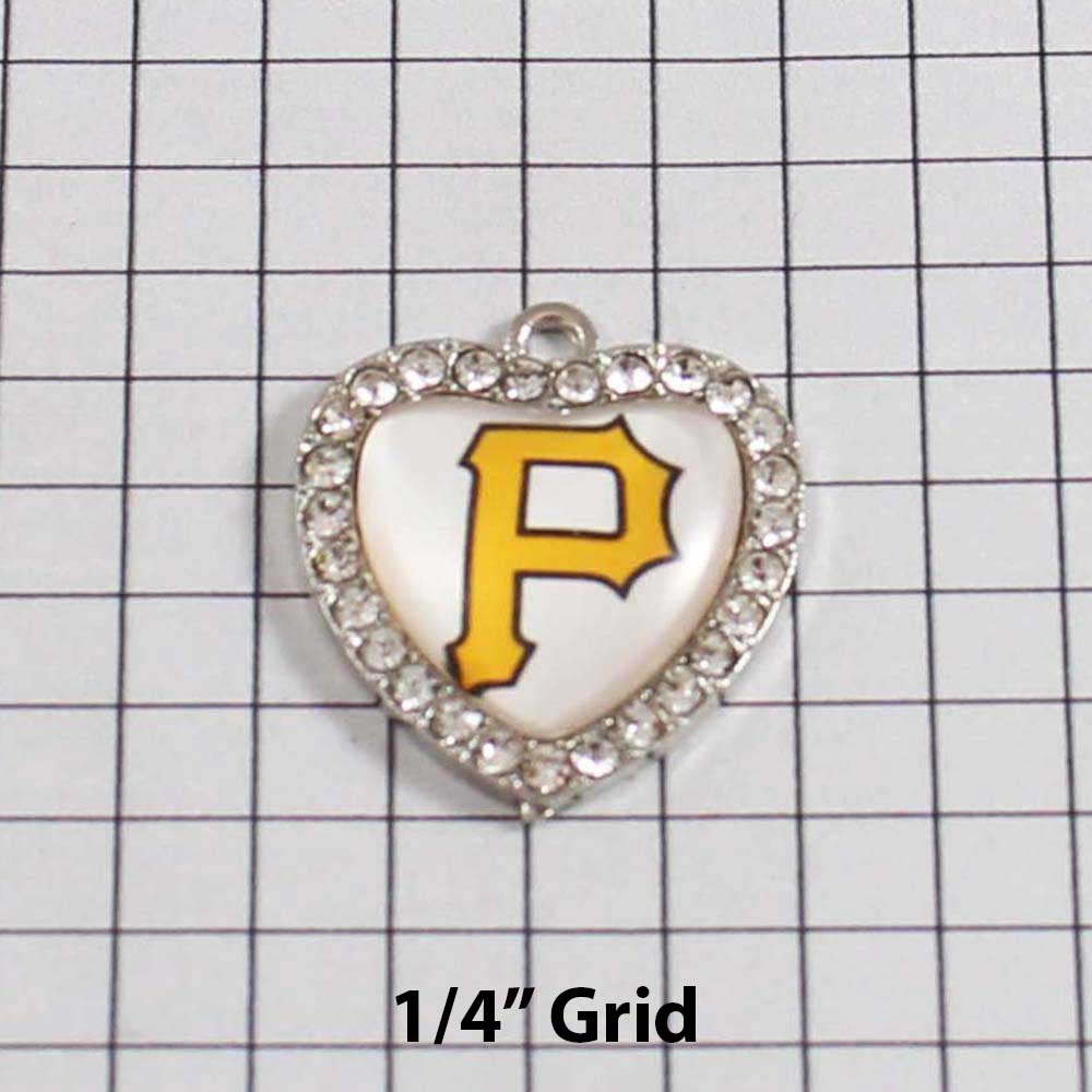 Pittsburgh Pirates Wedding Garter / MLB / Baseball - Charm-509 / Wedding Garters / Bridal Garter / Prom Garter / Linda Joyce Couture