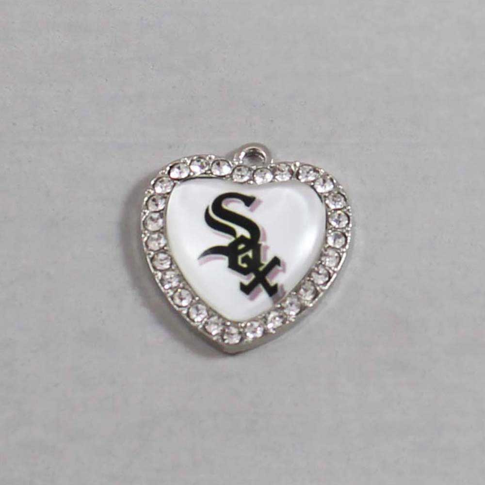 Chicago White Sox Wedding Garter / MLB / Baseball - Charm-511 / Wedding Garters / Bridal Garter / Prom Garter / Linda Joyce Couture